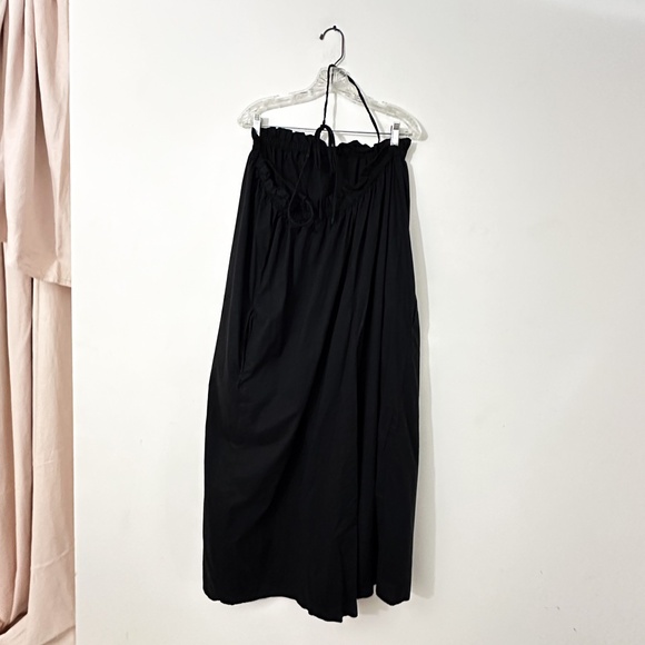 Everlane Black Cropped Jumpsuit - Picture 3 of 9
